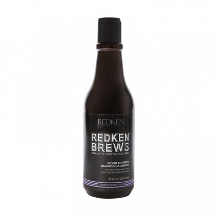 Shampooing argent cheveux gris blancs Redken Brews