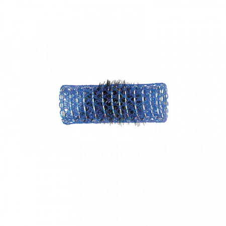 Lot de 12 rouleaux longs avec brosse L'Indéformable Bleu 26x65mm