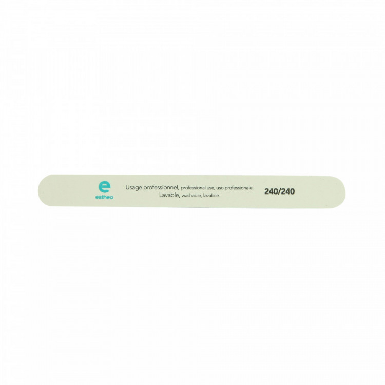 Lime à ongles droite 240-240 Blanche