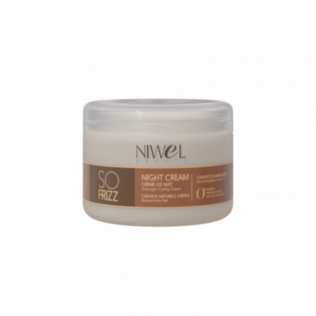 Crème de nuit cheveux naturels crépus So Frizz