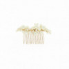 Peigne barrette mariage avec perles