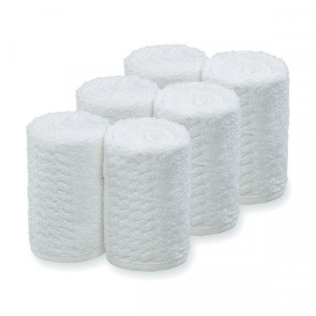 Serviettes pour chauffe-serviette vapeur x6 Blanc