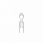 Set de 2 Hairpin Transparent 9 cm