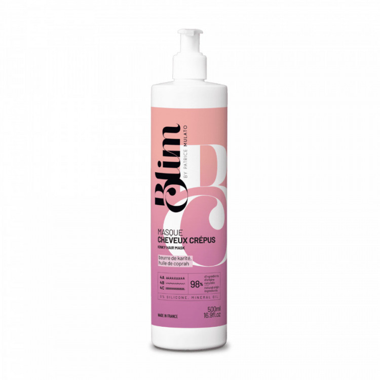 Masque cheveux crépus - renforcement, nutrition, douceur