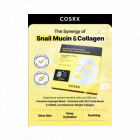 Masque hydrogel Advanced Snail Mucin Glass Glow - hydratation, éclat, apaisement