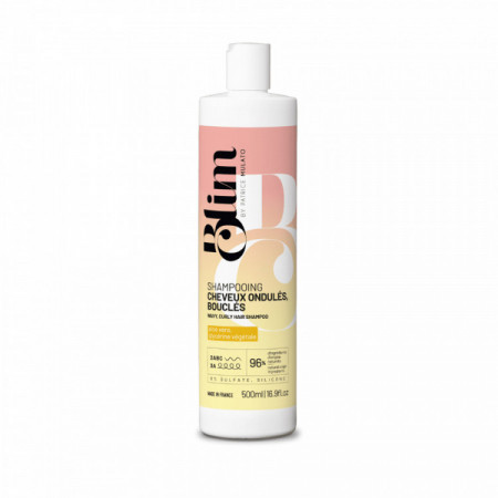 Shampooing cheveux ondulés, bouclés - hydratation intense, réparation, brillance