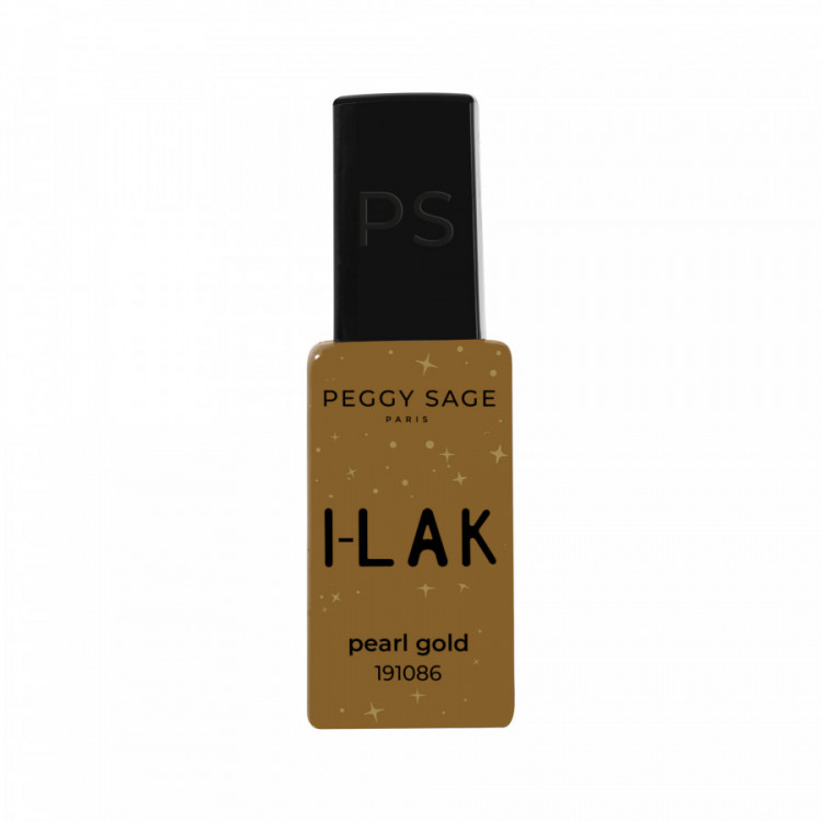 Vernis semi-permanent I-LAK pearl gold - brillance, élégance, longue tenue