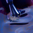 Vernis semi-permanent I-LAK Blue Diamond - bleu nuit scintillant