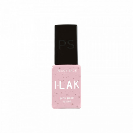 Vernis semi-permanent I-LAK Pink Pearl - brillance nacrée, couvrance parfaite