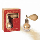 Spray pailleté or - effet lumière instantané, finition dorée, geste glamour