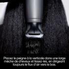 Embout peigne – démêlage facile, lissage texturé, confort thermique