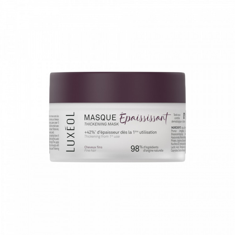 Masque Épaississant – épaissit, démêle, apporte légèreté