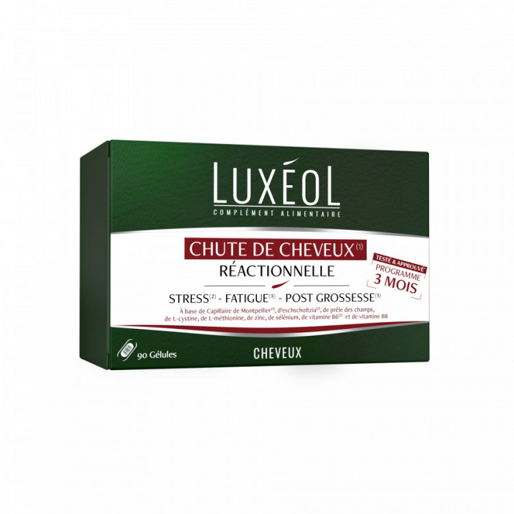 Complément alimentaire chute de cheveux réactionnelle - 3 mois