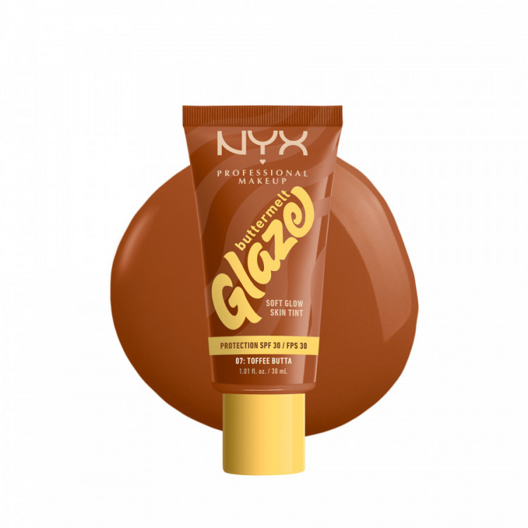 Fond de teint éclat lumineux Buttermelt Glaze - 07 Toffee Butta