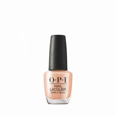 Vernis à ongles Queens Rule – pêche irisé lumineux, brillance 7 jours