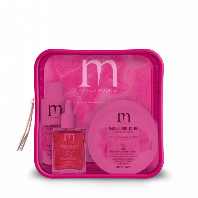 Trousse découverte cheveux colorés