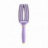 Fingerbrush Care Iconic Boar&Nylon Snuggle Purple - douce, efficace, anti-casse