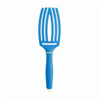 Fingerbrush Care Iconic Boar&Nylon Turbo Blue - flexible, douce, anti-casse