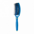 Fingerbrush Care Iconic Boar&Nylon Turbo Blue - flexible, douce, anti-casse
