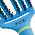 Fingerbrush Care Iconic Boar&Nylon Turbo Blue - flexible, douce, anti-casse
