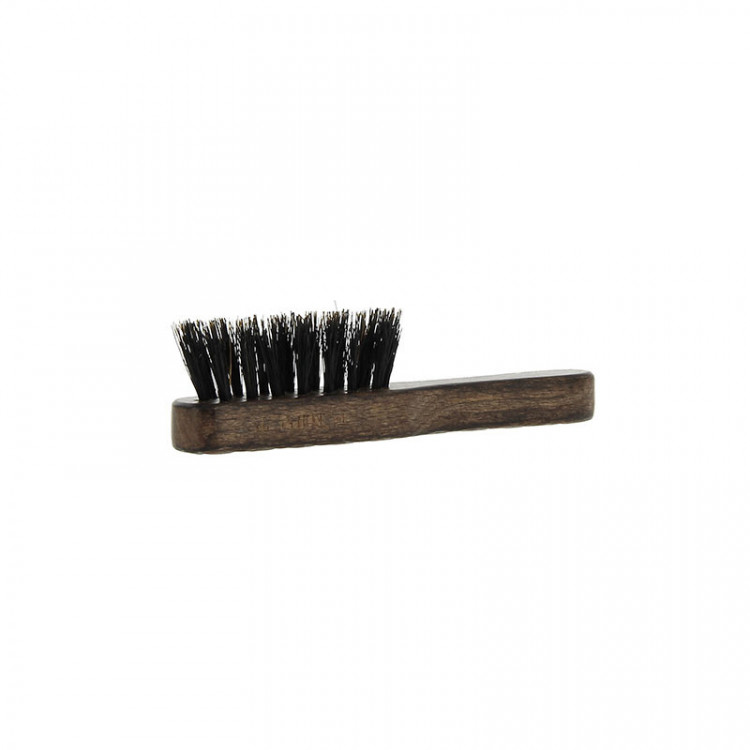 Mini brosse moustache en bois d'hêtre et poils de sanglier