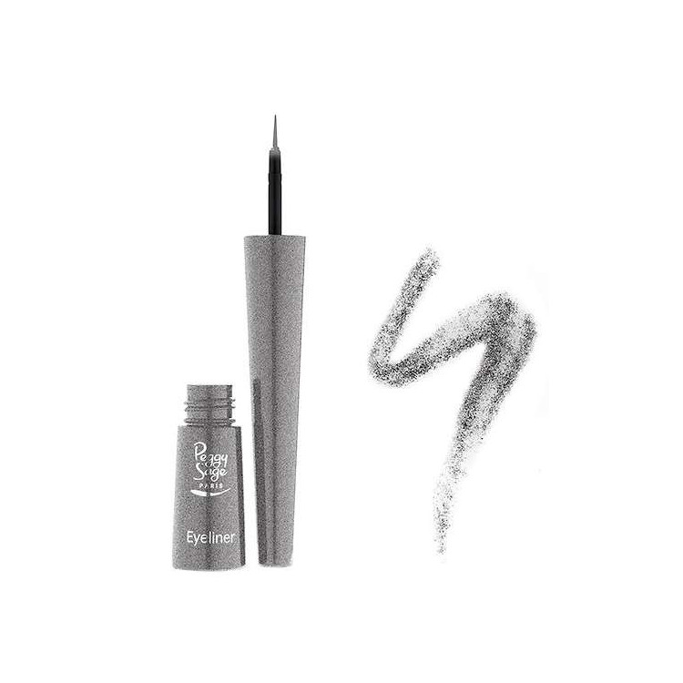 Eyeliner pinceau Pailleté argent