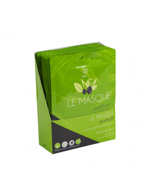 Présentoir masques purifiant x15