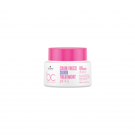 Masque argent cheveux blancs et éclaircis pH 4.5  Color Freeze