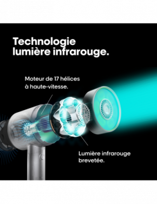 Sèche-cheveux Air Light Pro à lumière infrarouge