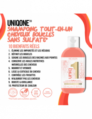 Shampooing Tout-en-Un UniqOne™ Cheveux Bouclés