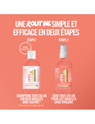 Shampooing Tout-en-Un UniqOne™ Cheveux Bouclés Shampooing Tout-en-Un UniqOne™ Cheveux Bouclés