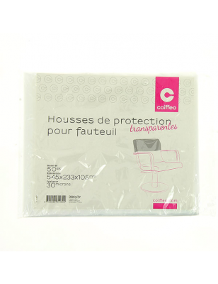 Housses transparentes de protection pour fauteuil 30 microns x50