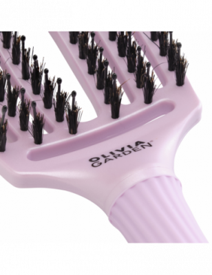 Brosse démêlante Fingerbrush Ethereal Lavend - Care Iconic Boar&Nylon