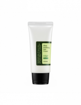Crème solaire apaisante à l’aloès SPF50+ PA+++