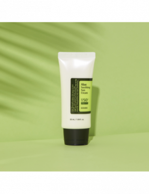 Crème solaire apaisante à l’aloès SPF50+ PA+++