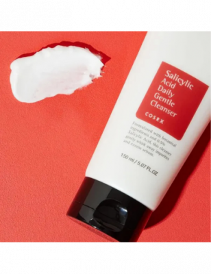 Mousse nettoyante douce à l'acide salicylique