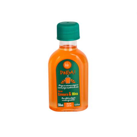 Huile capillaire nourrissante PINGA Carotte & Olive