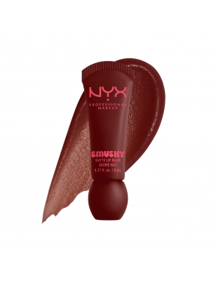 Baume lèvres SMUSHY Smudge Fudge - fini mat, confort, parfum chocolat