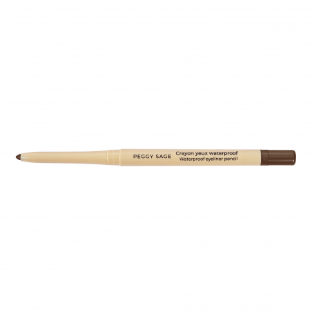 Crayon yeux rétractable waterproof brun - tracé précis, tenue longue durée