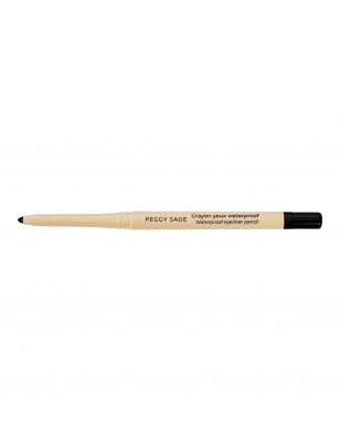 Crayon yeux rétractable waterproof noir - tracé précis, tenue longue durée