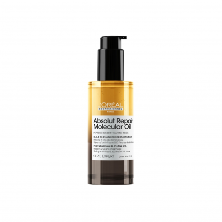 Huile réparatrice Absolut Repair Molecular - nutrition, anti-frisottis, brillance