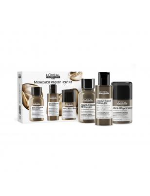 Mini kit trio découverte Absolut Repair Molecular (shampoing + sérum + masque)
