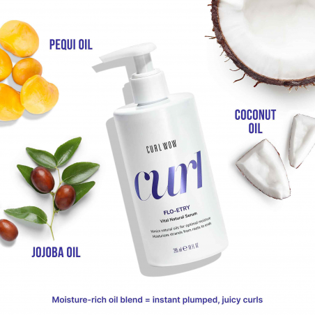 Sérum léger boucles Vital Natural Serum - hydrate, définit et protège