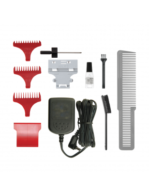 Tondeuse de finition Cordless Detailer® Li sans fil Rouge & Argent Tondeuse de finition Cordless Detailer® Li sans fil Rouge & Argent