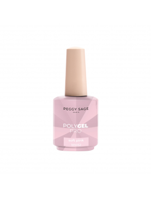Polygel liquide Soft Pink - texture fluide, modelage précis, rendu naturel