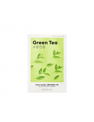 Masque tissu hydratant Green Tea - hydratation, confort, fraîcheur
