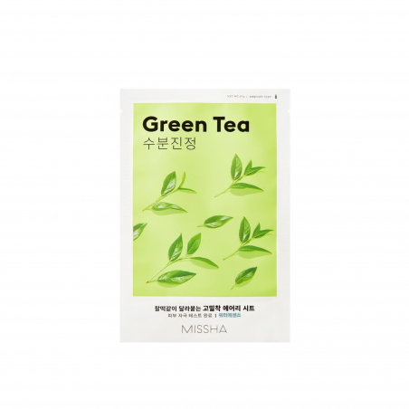 Masque tissu hydratant Green Tea - hydratation, confort, fraîcheur