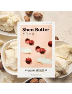 Masque tissu nourrissant Shea Butter - nutrition, confort, réparation