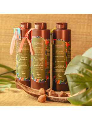 Kit de lissage à base de Protéines Força Da Floresta (3x1000ml)