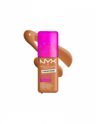 Fond de teint mat naturel couvrance modulable Make'em Wonder - 23 Golden Caramel